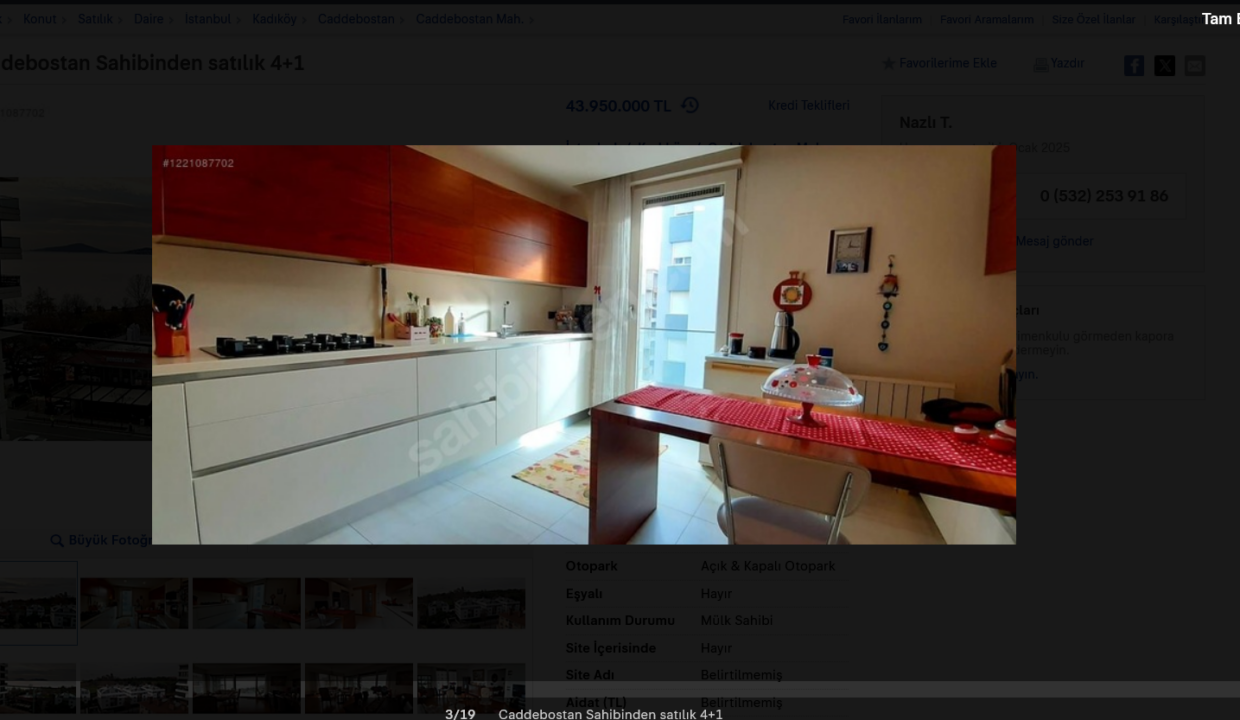 Screenshot 2025-01-30 at 10-47-00 Caddebostan Sahibinden satılık 4 1 - Satılık Daire İlanları sahibinden.com'da - 1221087702