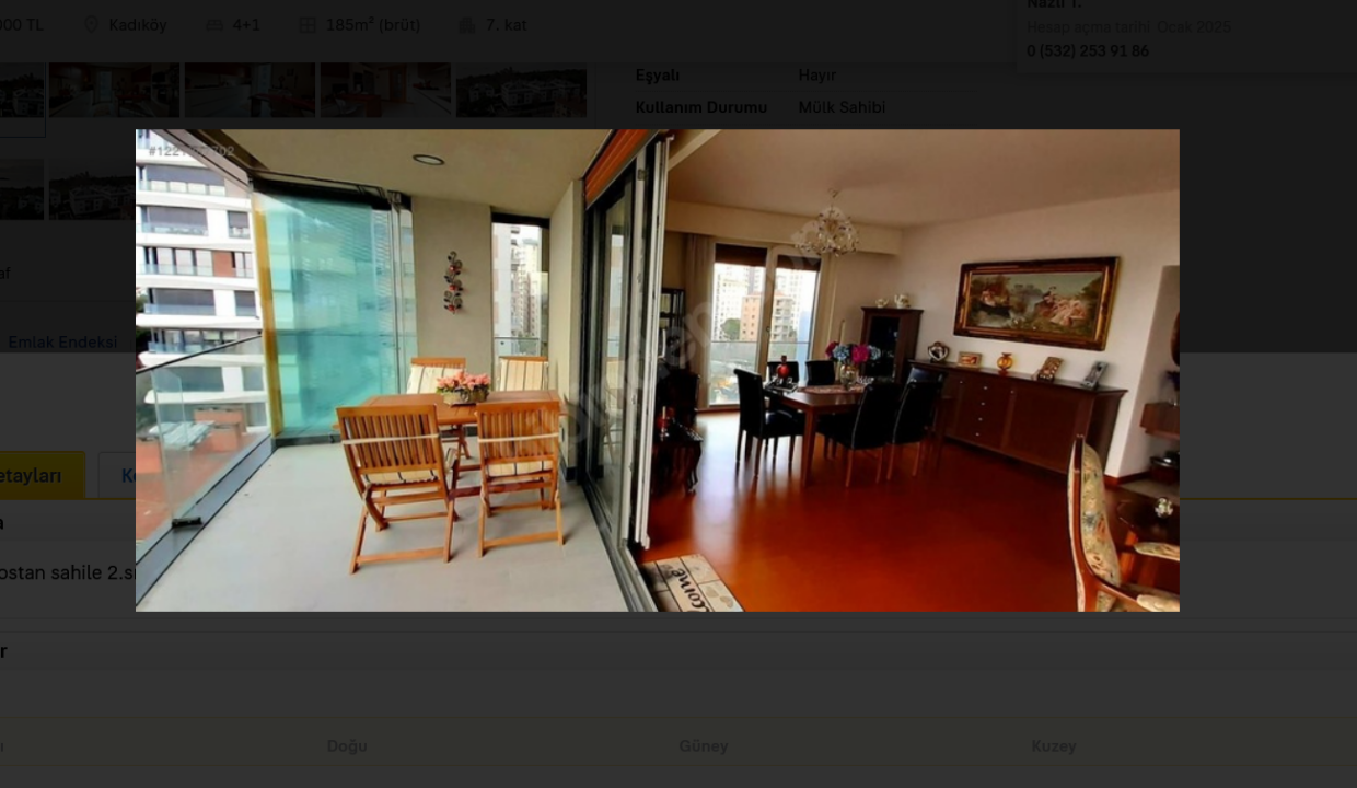 Screenshot 2025-01-30 at 10-48-37 Caddebostan Sahibinden satılık 4 1 - Satılık Daire İlanları sahibinden.com'da - 1221087702